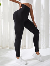 Seamless High-Waist Athletic Leggings