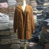 Reversible Fleece Longline Cardigan