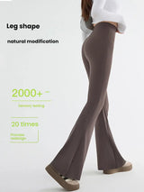 Women's High Waist Stretch Flared Pants
