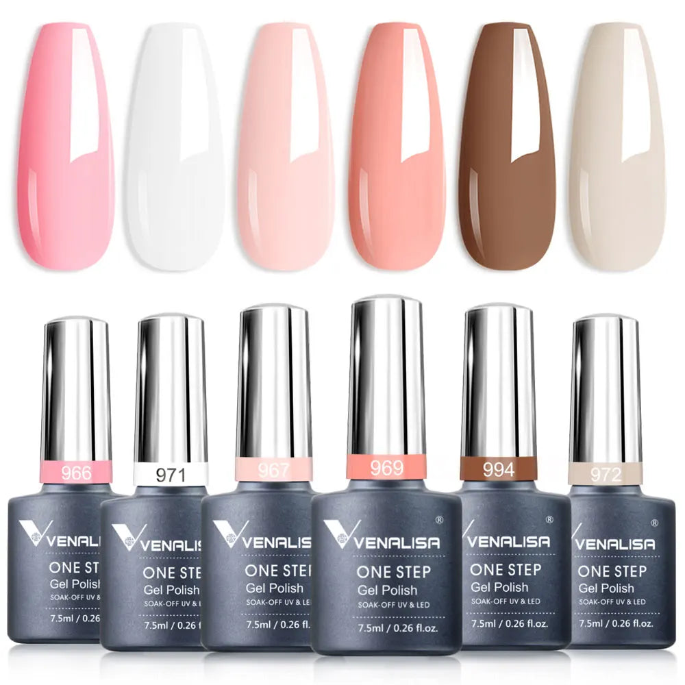 Venalisa HEMA-Free Gel Polish Kit – Autumn Color Collection