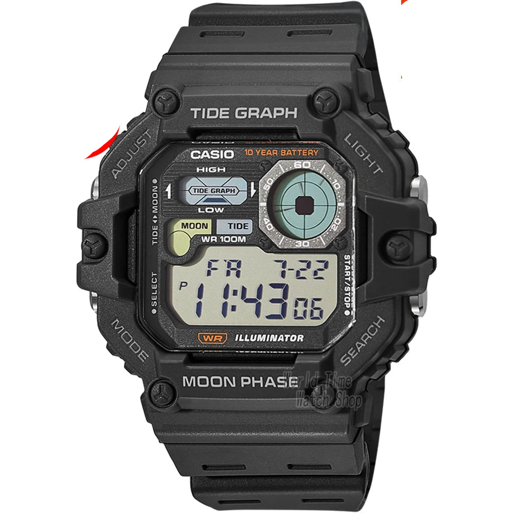 Casio WS-1700H Men’s Digital Sports Watch | 100M Water Resistant