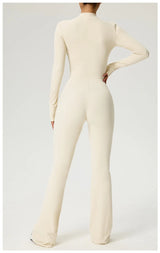 High-Performance Long Sleeve Yoga Jumpsuit