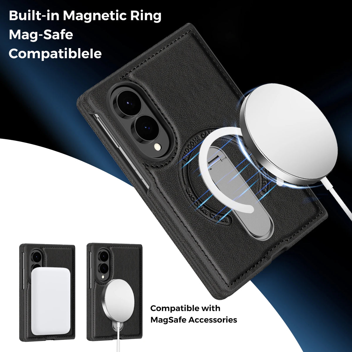 Samsung Galaxy Z Fold Case with 360° Magnetic Stand