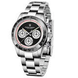 2026 PAGANI DESIGN New Men Quartz Wristwatch Fashion Ceramic Bezel Chronograph Stopwatch Waterproof 100m Stainless Watch for Men