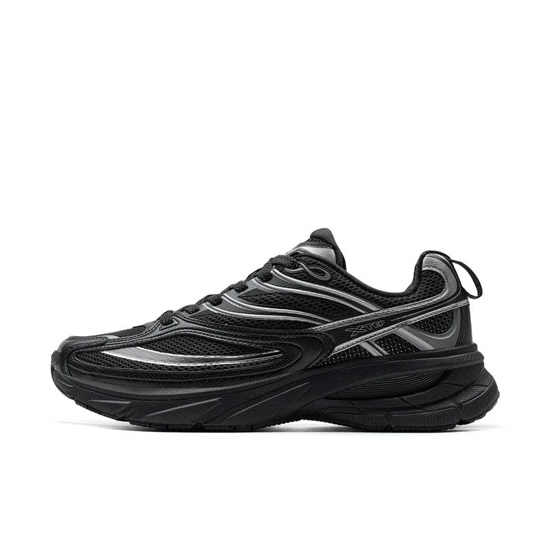 Xtep Little Basque 2 Casual Shoes for Men 2025 Summer Vintage Breathable Comfortable Non-Slip Durability Sneakers 875219320017