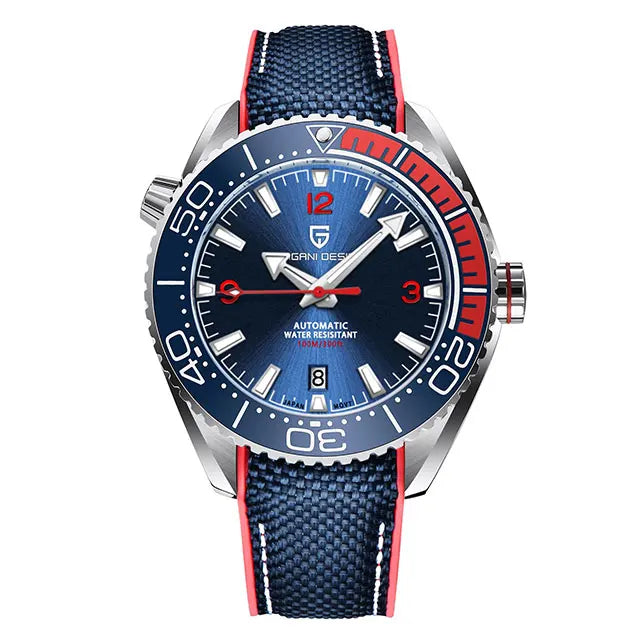 PAGANI DESIGN New PD-1679 Men's Watch Japan 8215 Movement Mechanical Watches Sapphire Glass 100M Waterproof Automatic Wristwatch