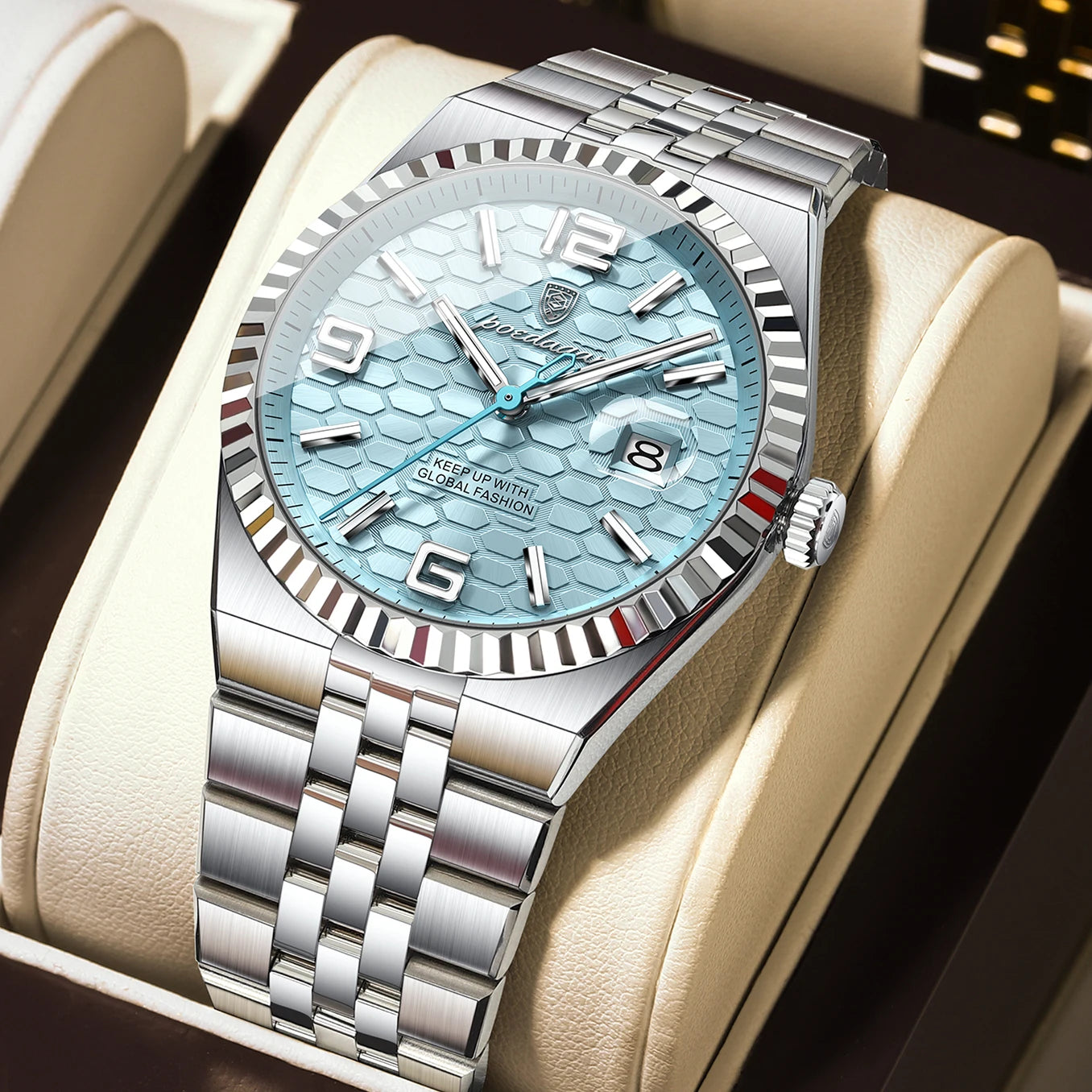 Luxury Men’s Quartz Wristwatch