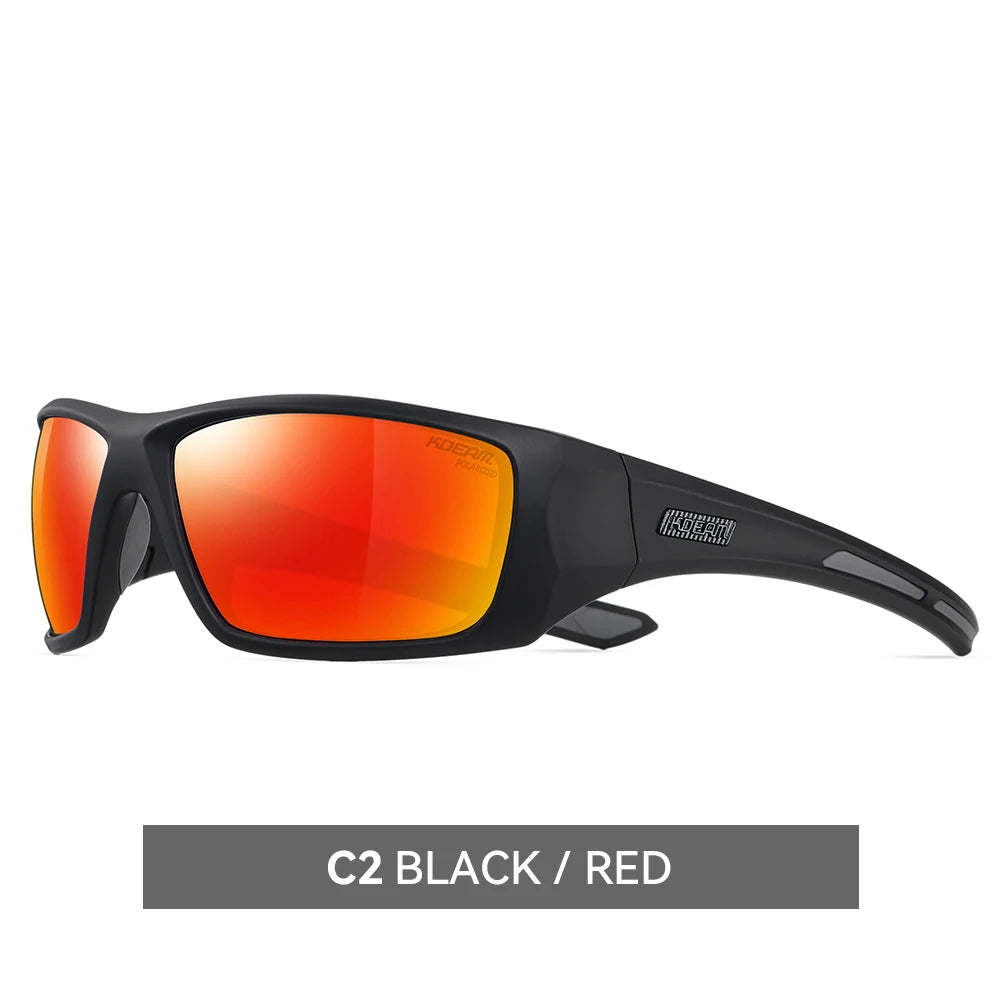 KDEAM Men's Polarized Cycling Sunglasses – TR90 Frame
