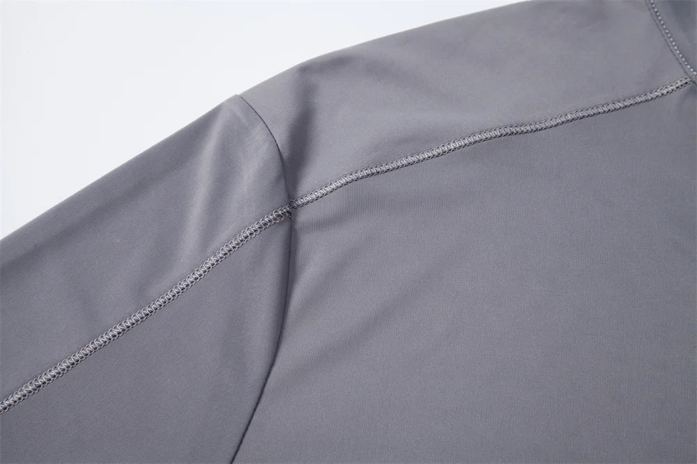 AIOPESON 2025 Men's Spring Lightweight Breathable UV Protection Sun Shirt for Outdoor Activities Male T Shirt