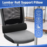 Ergonomic Memory Foam Lumbar Support Cushion