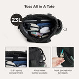 BAGSMART Women's bags Waterproof Tote Bag Lightweight Handbag Perfect for Gym Work Travel Large Shoulder Bag Crossbody Bags