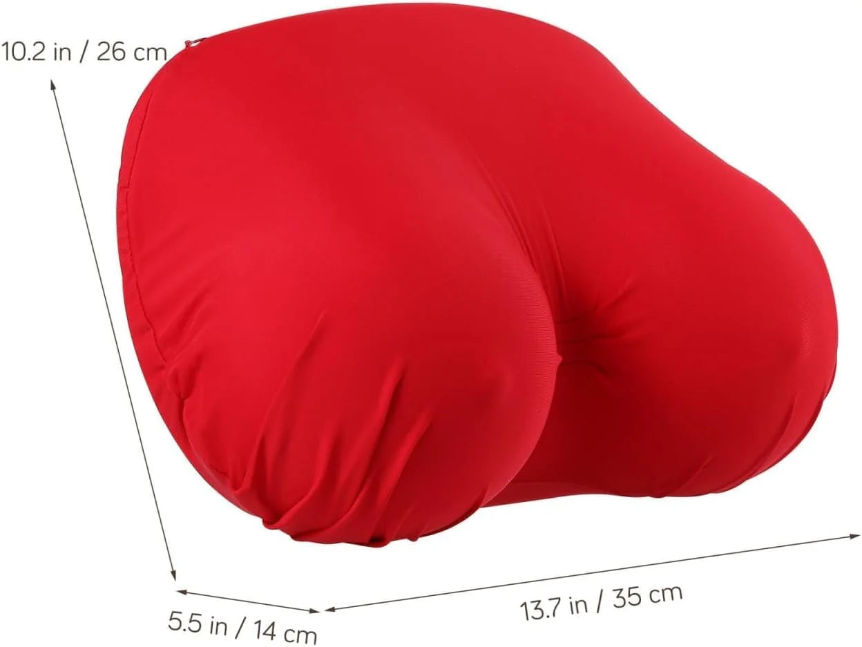 Slow Rebound Memory Foam Breast Pillow Realistic Female Chest Cushion for Sleeping Anxiety Relief Anime Lover Gift for Men Soft