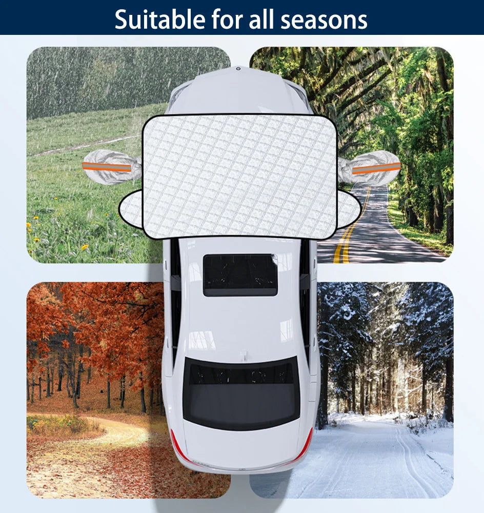 All-Season Car Windshield Cover – UV & Snow Protection