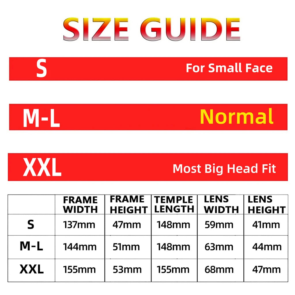 MAXJULI Polarized Extra Big Sunglasses for Men Women with Big Heads UV 400 Protection Sun glasses 8125