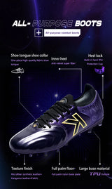 Kelme Kangaroo Leather Mg Soccer Shoes Professional Match Sports Football Shoes Outdoor Anti Slip Football Boots