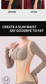 U-Shaped Waist Trainer Corset & Firm Control Body Shaper Tank Top