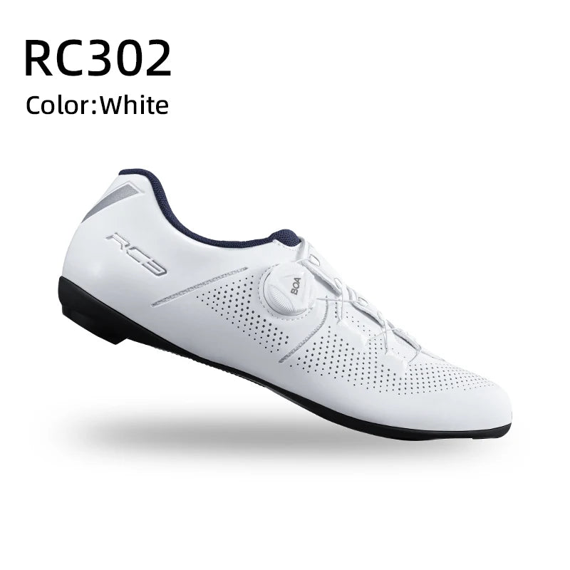 Shimano RC302 Road Bike Lock Shoes with BOA System for Cycling Shimano RC3 Road Bicycle Riding Shoes