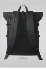Heroic Knight Men's Backpack Waterproof Roll Top Backpack Women Travel Expandable USB Charging Large Capacity Laptop Bag Mochila