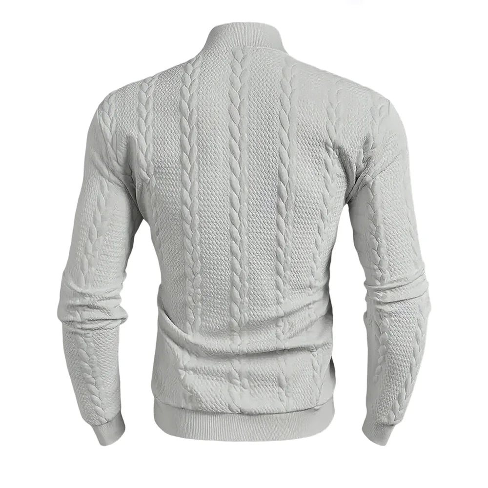 Men's Turtleneck Knit Sweater