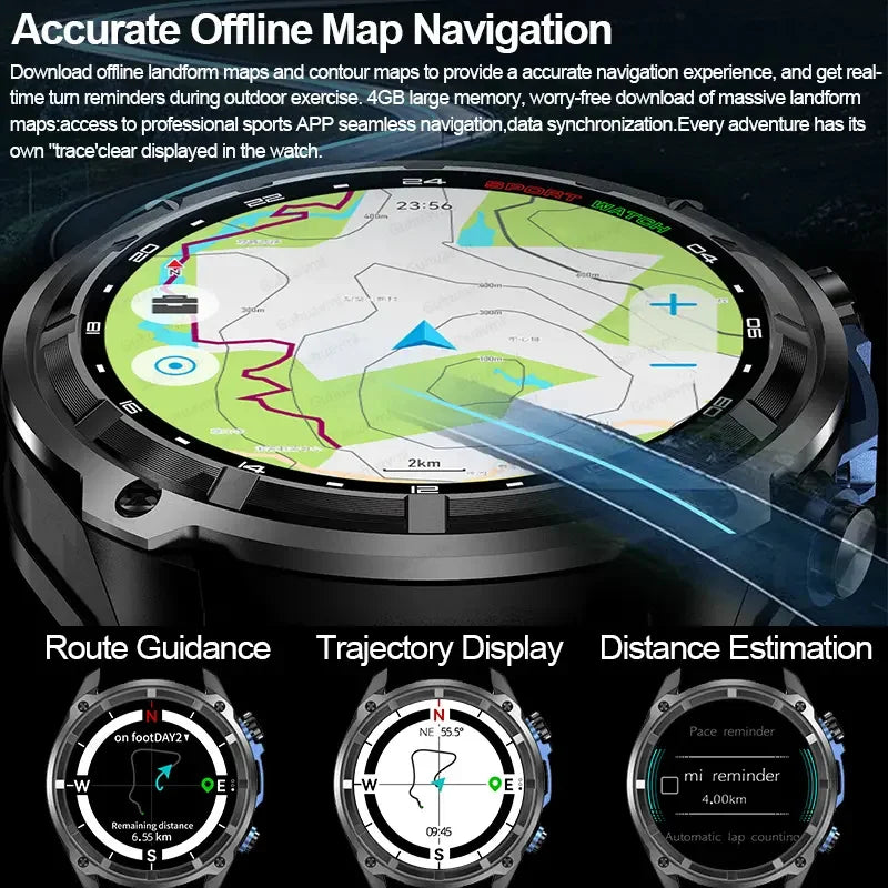 GPS Adventure Smartwatch – Sapphire Edition