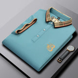 Men's Embroidered Polo Shirt – Breathable Summer Style