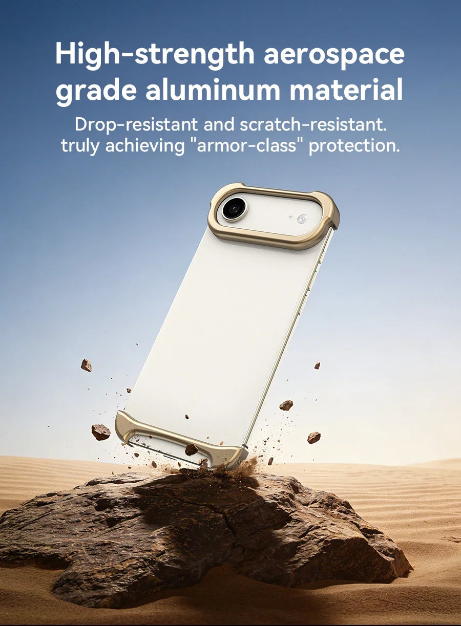 Aluminum Bumper Case for iPhone 17 & 18