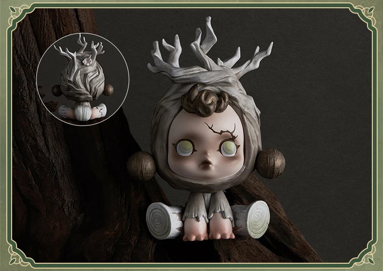 POP MART SKULLPANDA The Ink Plum Blossom Series Trendy Blind Box Toys Mystery Box Mistery Action Figure Surprise Birthday Gift