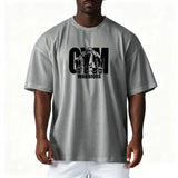 Men's Oversized Mesh Sport Tee – Breathable & Quick Dry