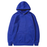Women's Solid Color Pocket Hoodies Sports Fitness Sweatshirts Fashionable Casual Pullovers Multi Color