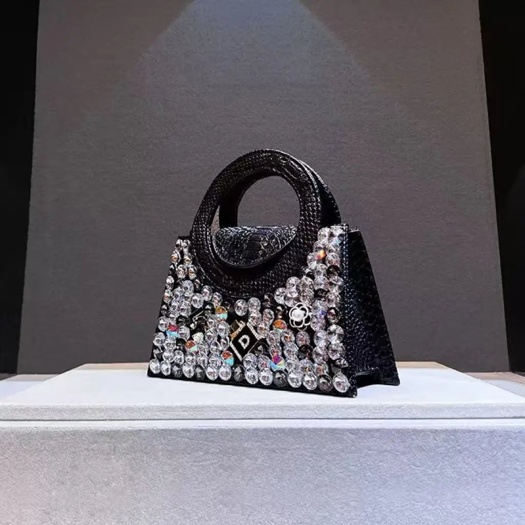 Designer Brand Сумка Женская Fashionable Rhinestone Handbag Crossbody Bags for Women