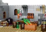 King of Crows Medieval Castle Building Blocks Set 4961PCS Fortress Construction Bricks Model Kit Assembly Toys for Adults Gift