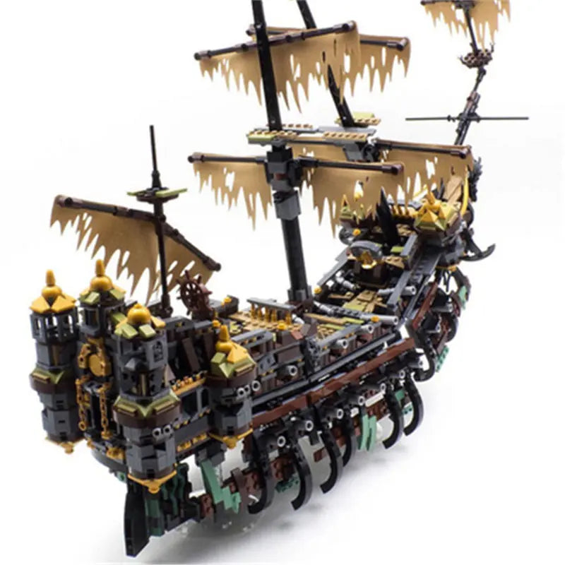 2294Pcs Pirates Ship Imperial Caribbean Building Blocks Set Flagship Model Compatible 71042 Christmas Gifts For Kids Toys
