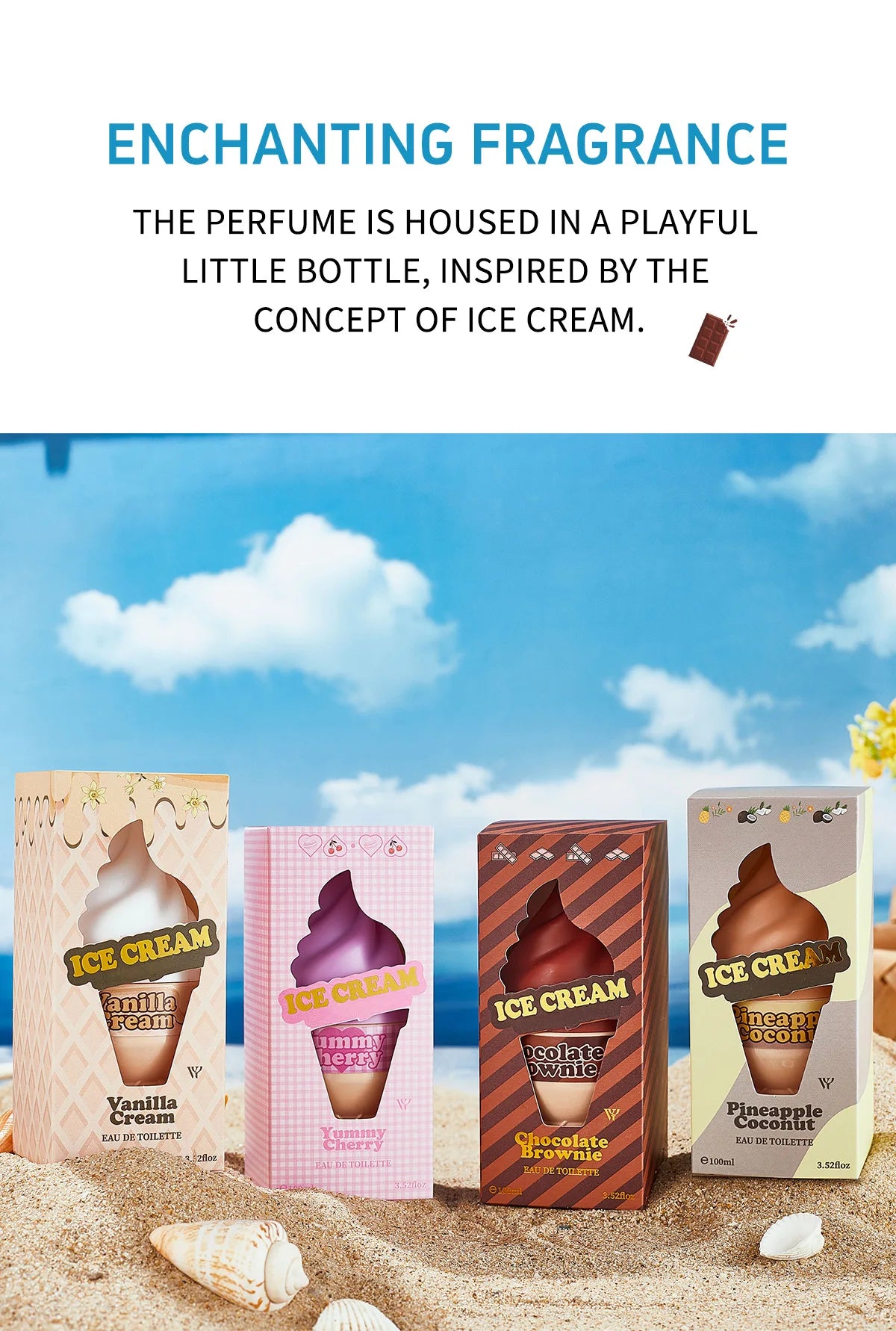 Gourmand Bliss Eau de Toilette – Sweet & Fruity Scents