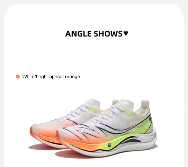 Golden Camel Carbon Plate 10K Men's Running Shoes Professional Racing Training Running Shoes Wear-Resistant Lightweight Sneakers