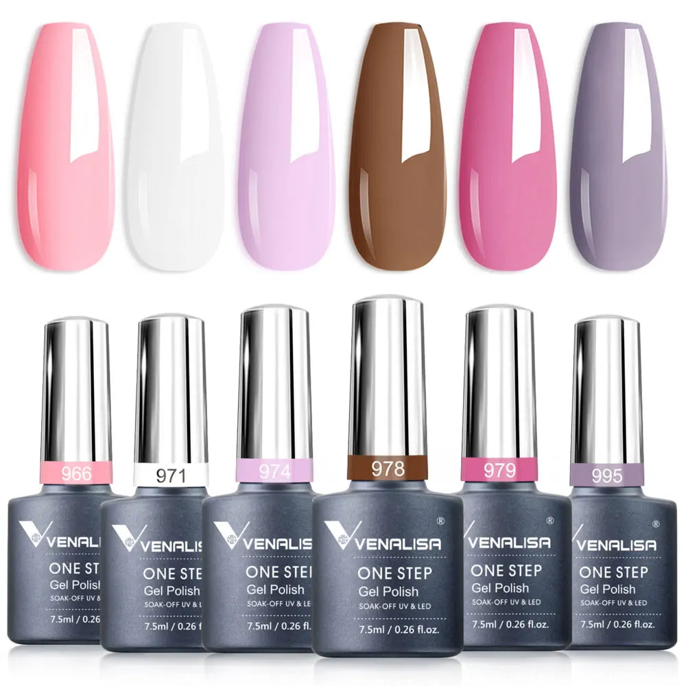 Venalisa HEMA-Free Gel Polish Kit – Autumn Color Collection