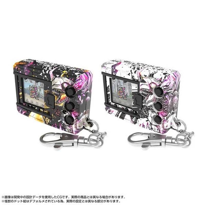 New Bandai Digital Monster Original V-Pet Digimon Color Digivice G 70th Anniversary War Greymon Model Birthday Gift Toy