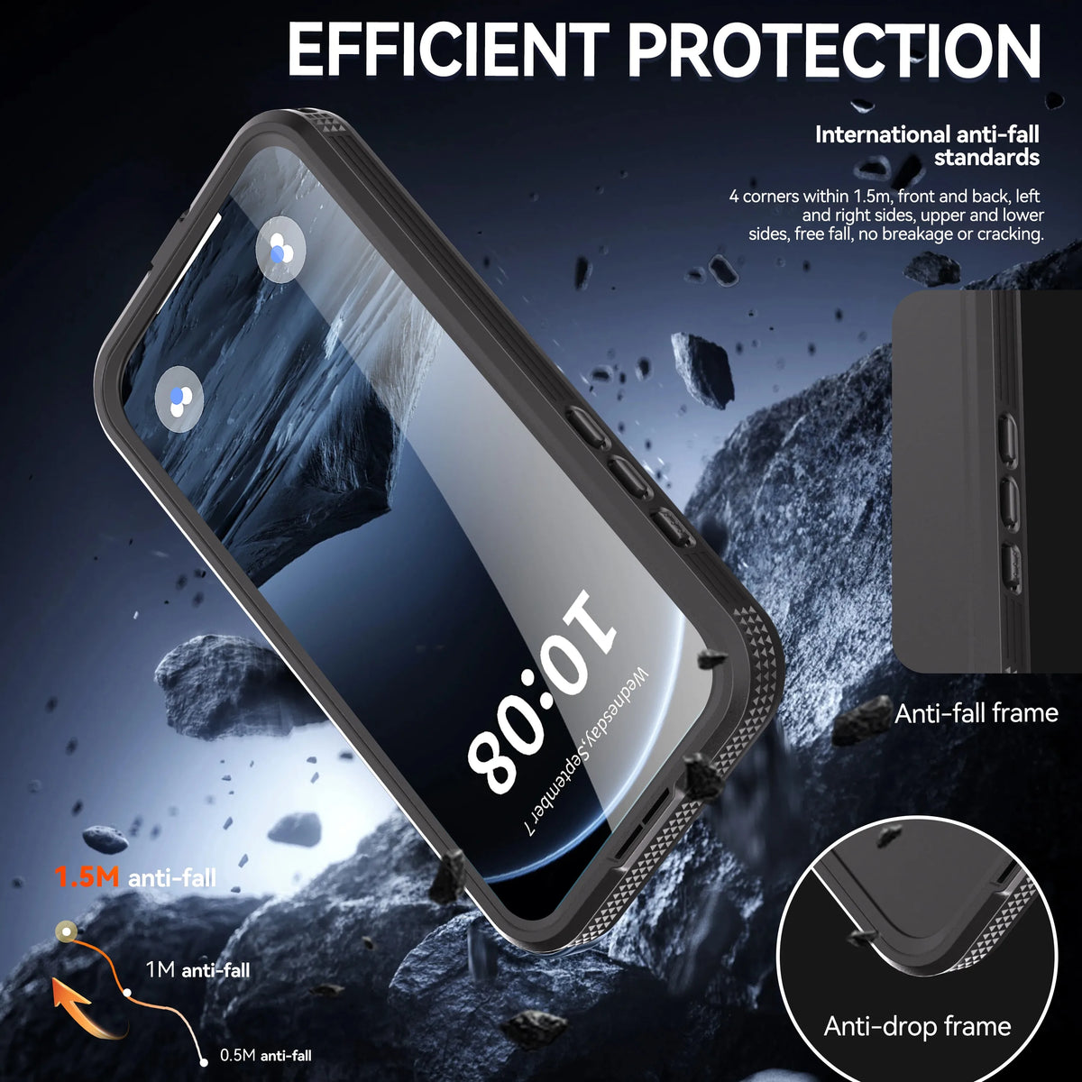 Shellbox Magnetic IP68 Waterproof Phone Case