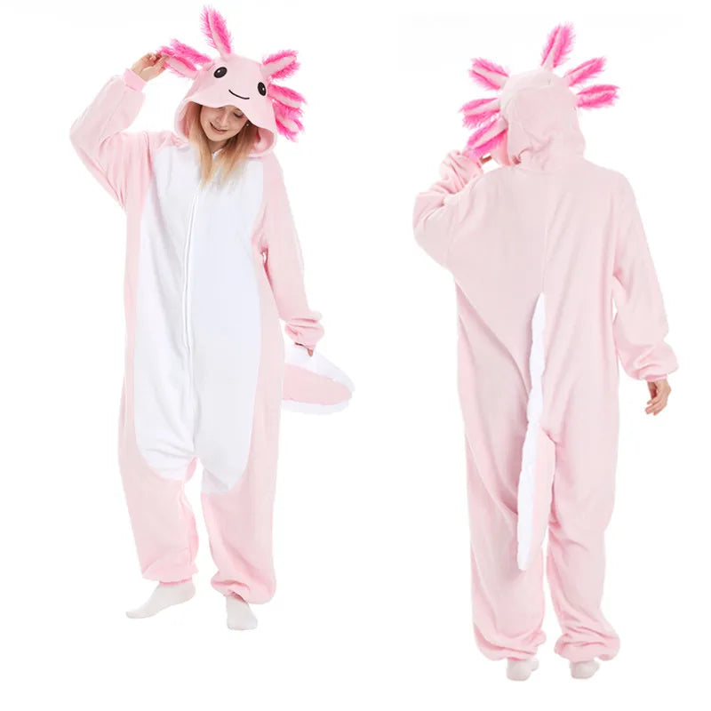 Greninja Kigurumi Onesie Mewtwo Snorlax Gengar Cosplay Halloween Costume Adult Anime Axolotl  Eevee Cow Pajamas Pijama