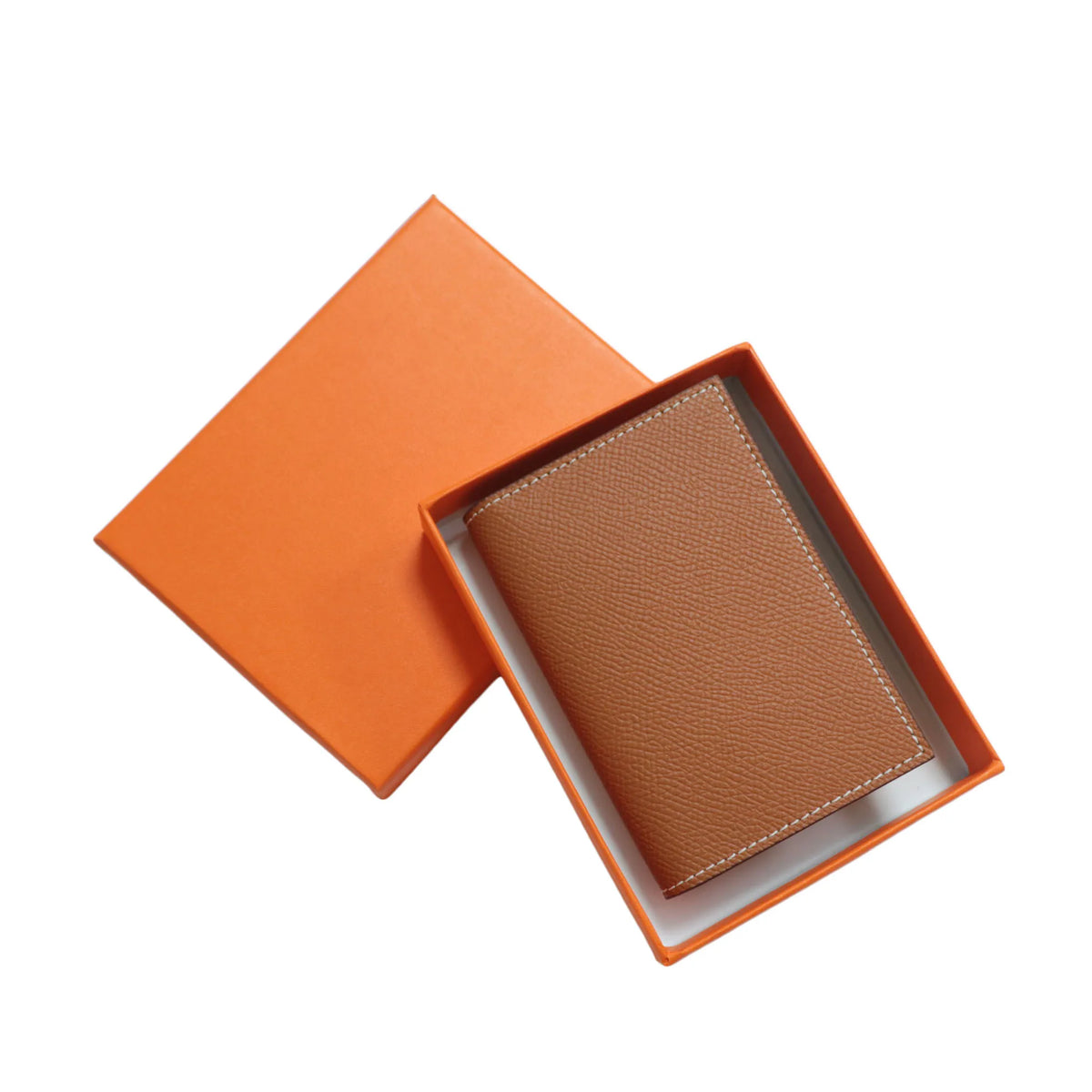 Genuine Leather Credit Card Holder for Women And Men with Free Embossing Personalized High-Quality Protective Bank Card Case