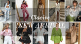Clacive Fashion Loose Plaid Cotton Women's 3 Pieces Set 2025 Elegant Long Sleeve Shirt With High Wiast Wide Pants Set Female