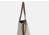 CH Elegant Light Luxury Practical With Bags Pure Color Simple Large Capacity Casual Resistant Brand Women's Bag Shoulder Bag