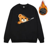 Men's Plus Size Fleece Sweatshirt XL–7XL