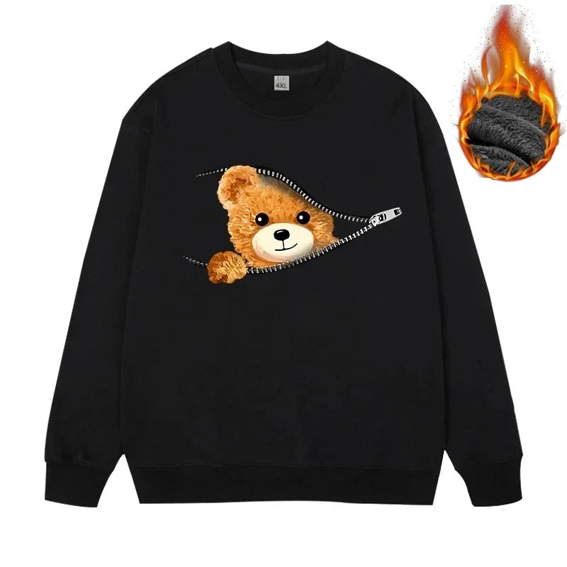 Men's Plus Size Fleece Sweatshirt XL–7XL