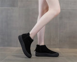 Premium Genuine Leather Winter Snow Boots