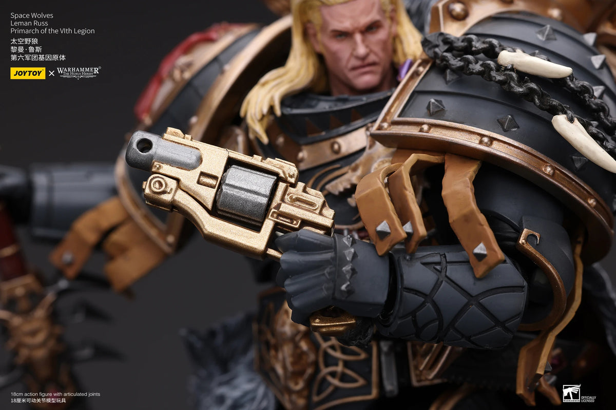 JOYTOY Warhammer 40k 1/18 Action Figures Space Wolves Leman Russ Primarch of the VIth Legion
