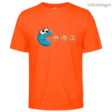 Mens Cotton Funny NomNom-Cookie Adventure Graphic T Shirt on Unisex Street Casual Style Tee for Men and Women