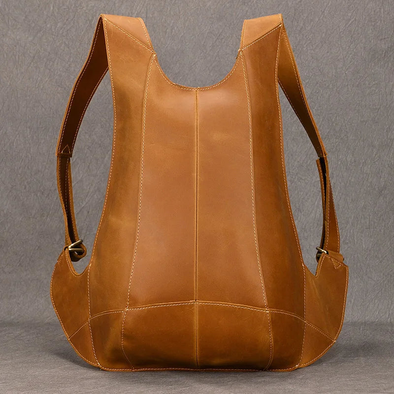 Men Women Backpack Bag Anti Theft Backpack Crazy Horse Leather School Backpack Travel Shcool Bag Mochila Escolar Safety