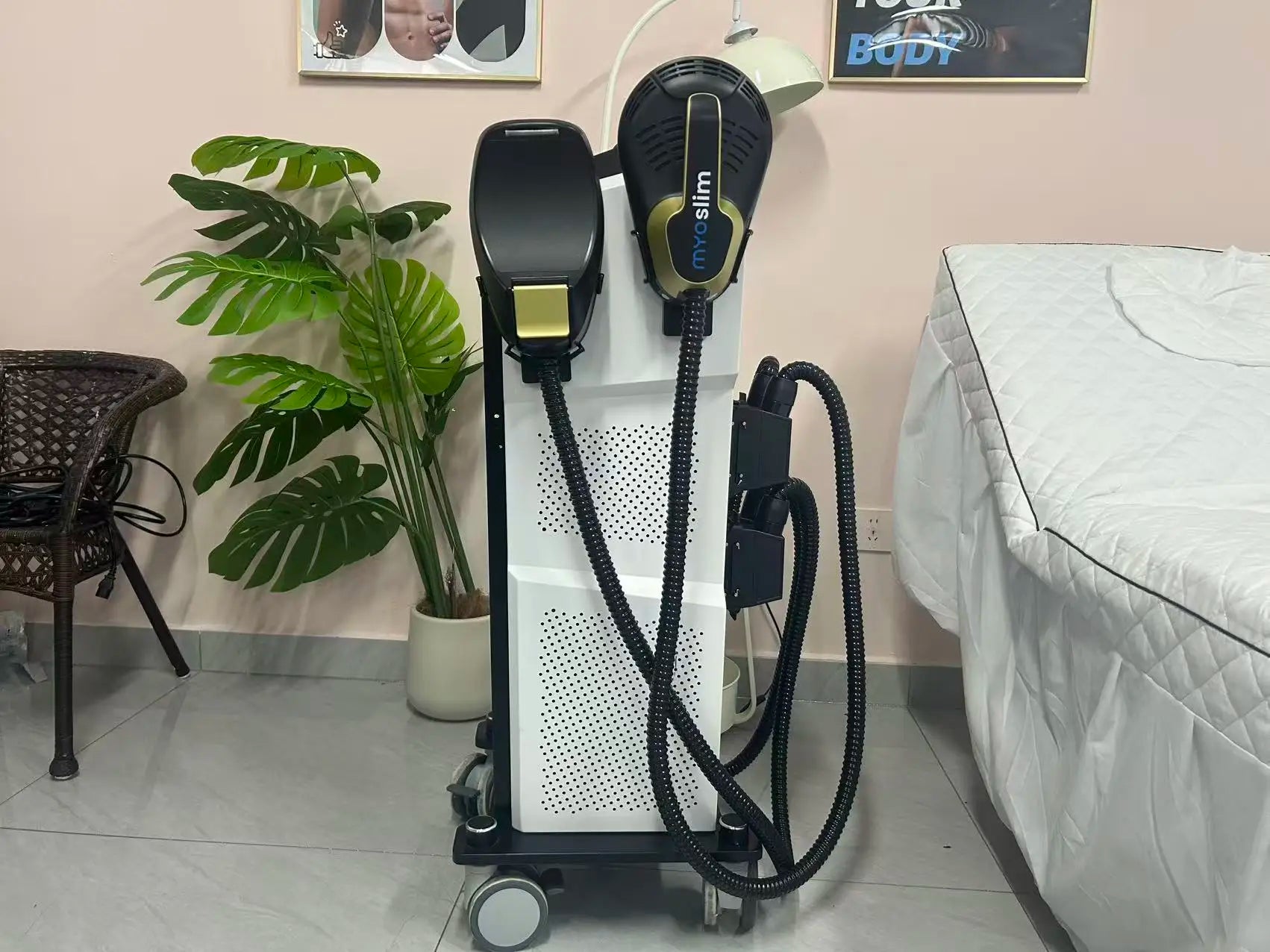 EMS Body Sculpting EMS Body Slimming Machines EMS RF Muscle Shaping In Sculpt Electromagnetic Stimulate Sliming Device