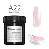 VENALISA Jelly Gel Large Volume 1L Jelly Nude Collection Not Burning Soak Off UV LED Soft Extension Gel Nail Gel Nail Manicure