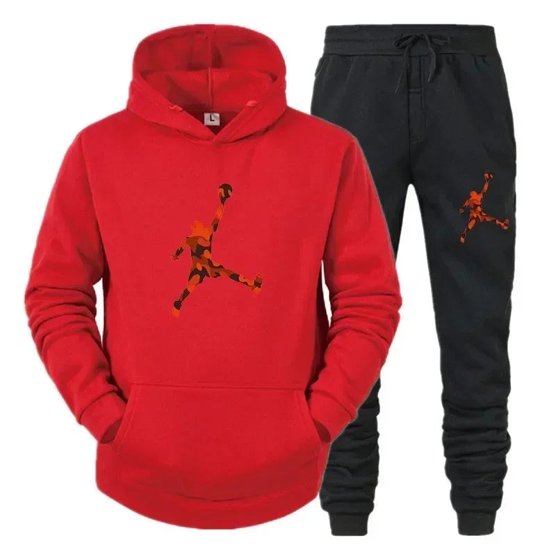 Men’s Urban Active Jogger Set | Premium Hoodie & Warm Pants